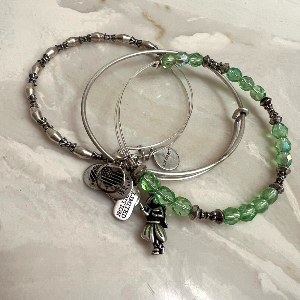 Alex and Ani hula Hawaii bracelet set - Picture 4 of 4